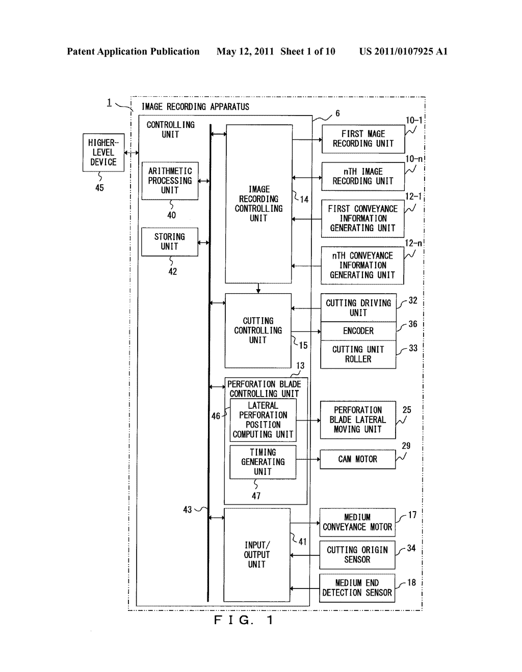 IMAGE RECORDING APPARATUS AND CONTROLLING METHOD THEREOF - diagram, schematic, and image 02