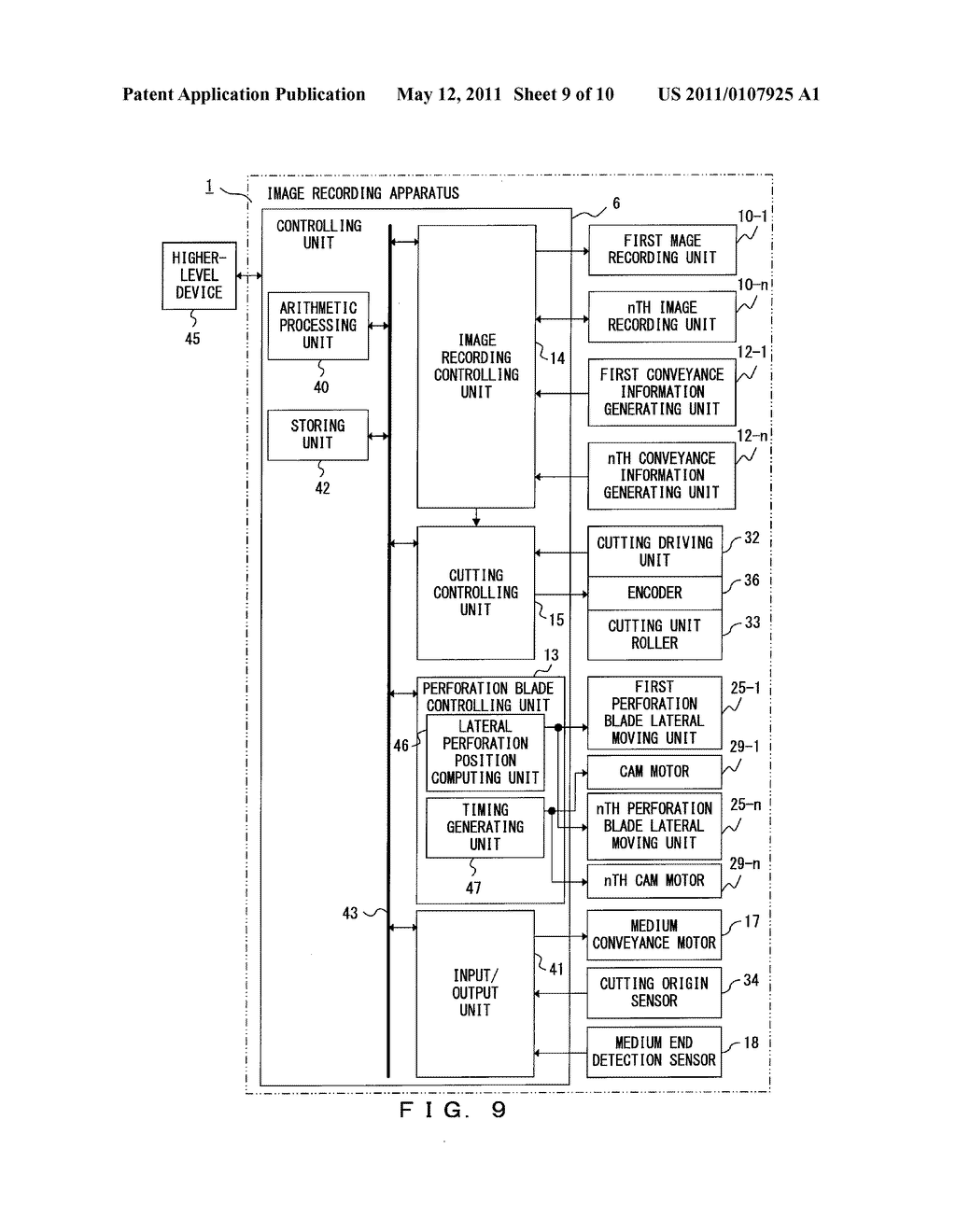 IMAGE RECORDING APPARATUS AND CONTROLLING METHOD THEREOF - diagram, schematic, and image 10