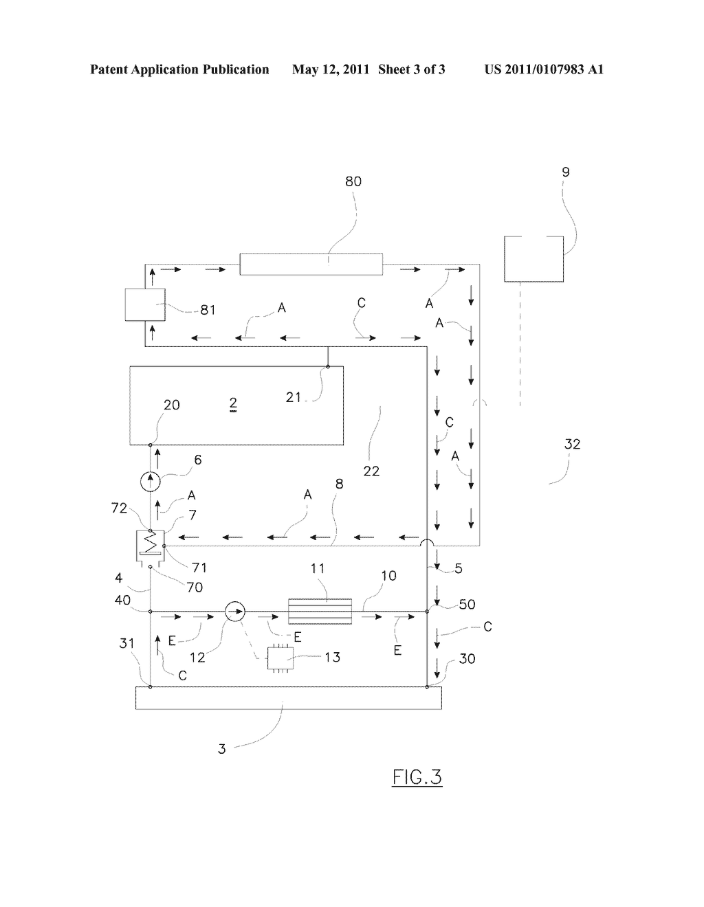 COOLING SYSTEM FOR INTERNAL COMBUSTION ENGINES - diagram, schematic, and image 04