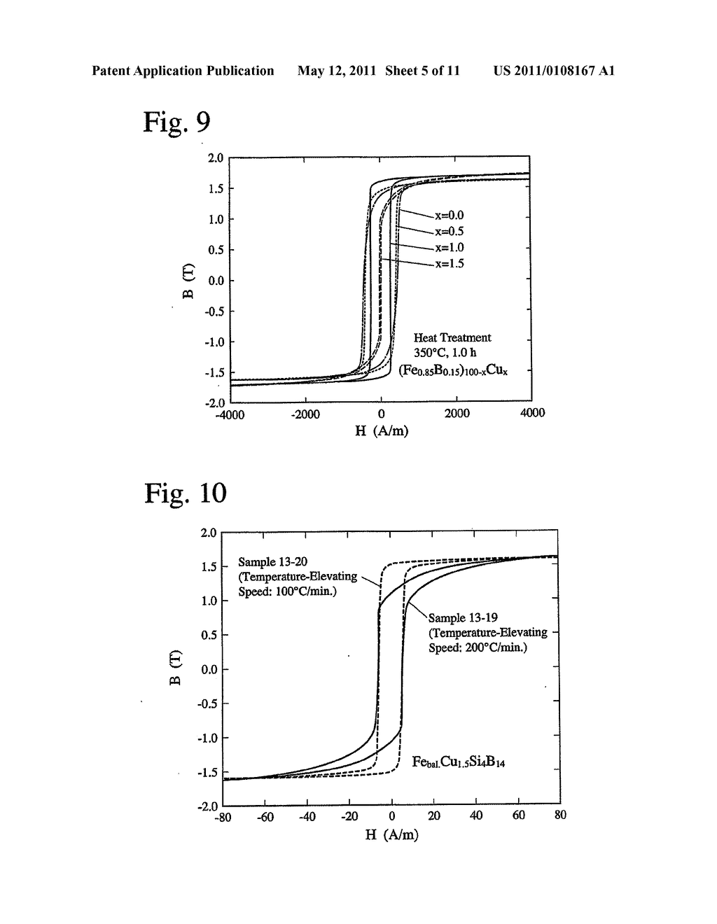 NANO-CRYSTALLINE, MAGNETIC ALLOY, ITS PRODUCTION METHOD, ALLOY RIBBON AND MAGNETIC PART - diagram, schematic, and image 06