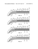 Tire with Crown Comprising a Layer of Very High Modulus Rubber Mix diagram and image