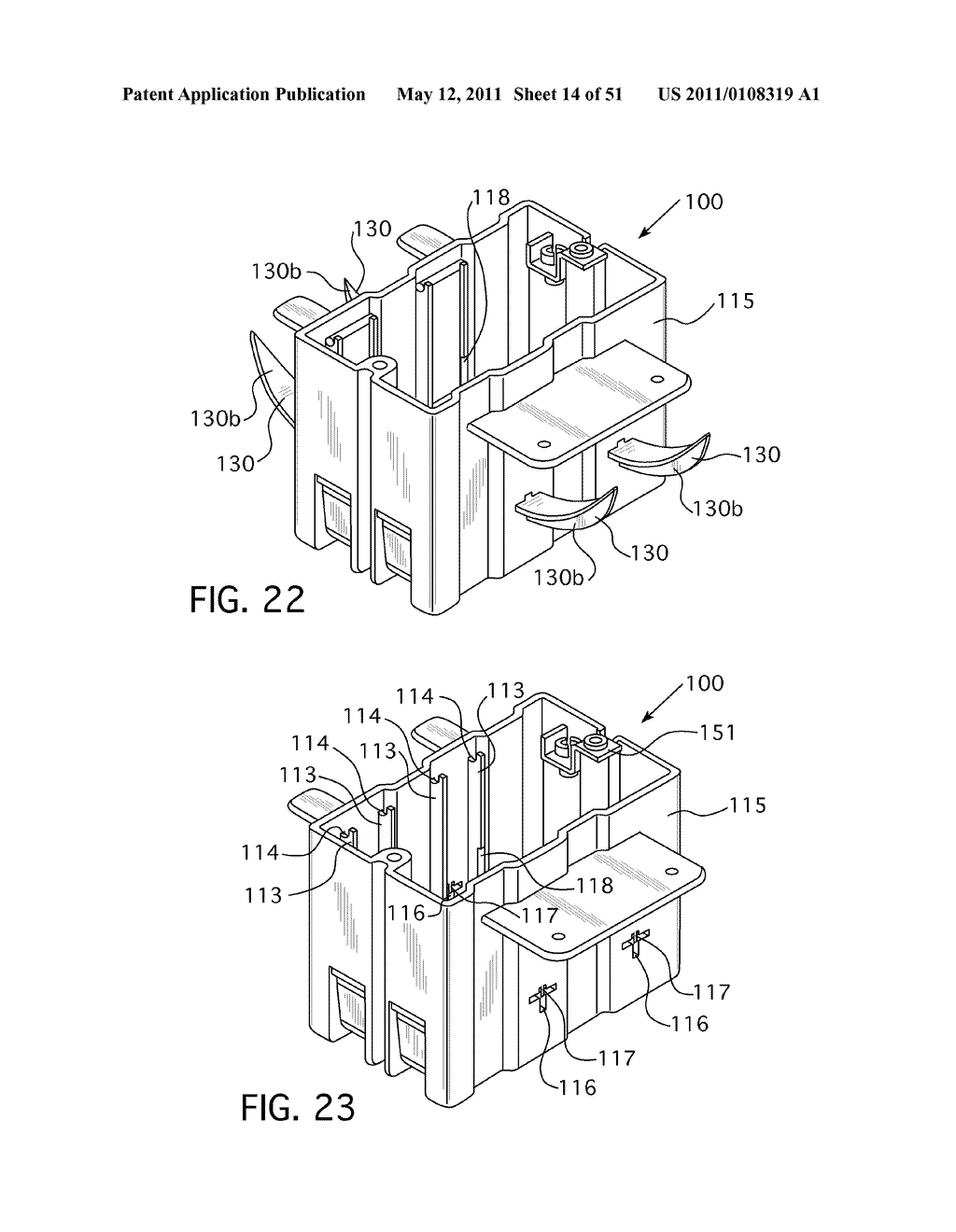 ELECTRICAL BOX FOR INSTALLATION IN INSULATED CONCRETE FORM CONSTRUCTION - diagram, schematic, and image 15