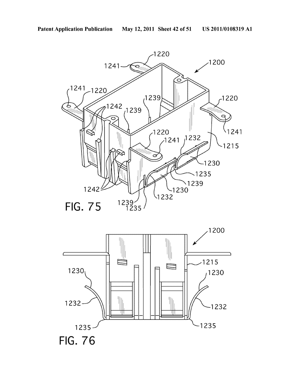 ELECTRICAL BOX FOR INSTALLATION IN INSULATED CONCRETE FORM CONSTRUCTION - diagram, schematic, and image 43