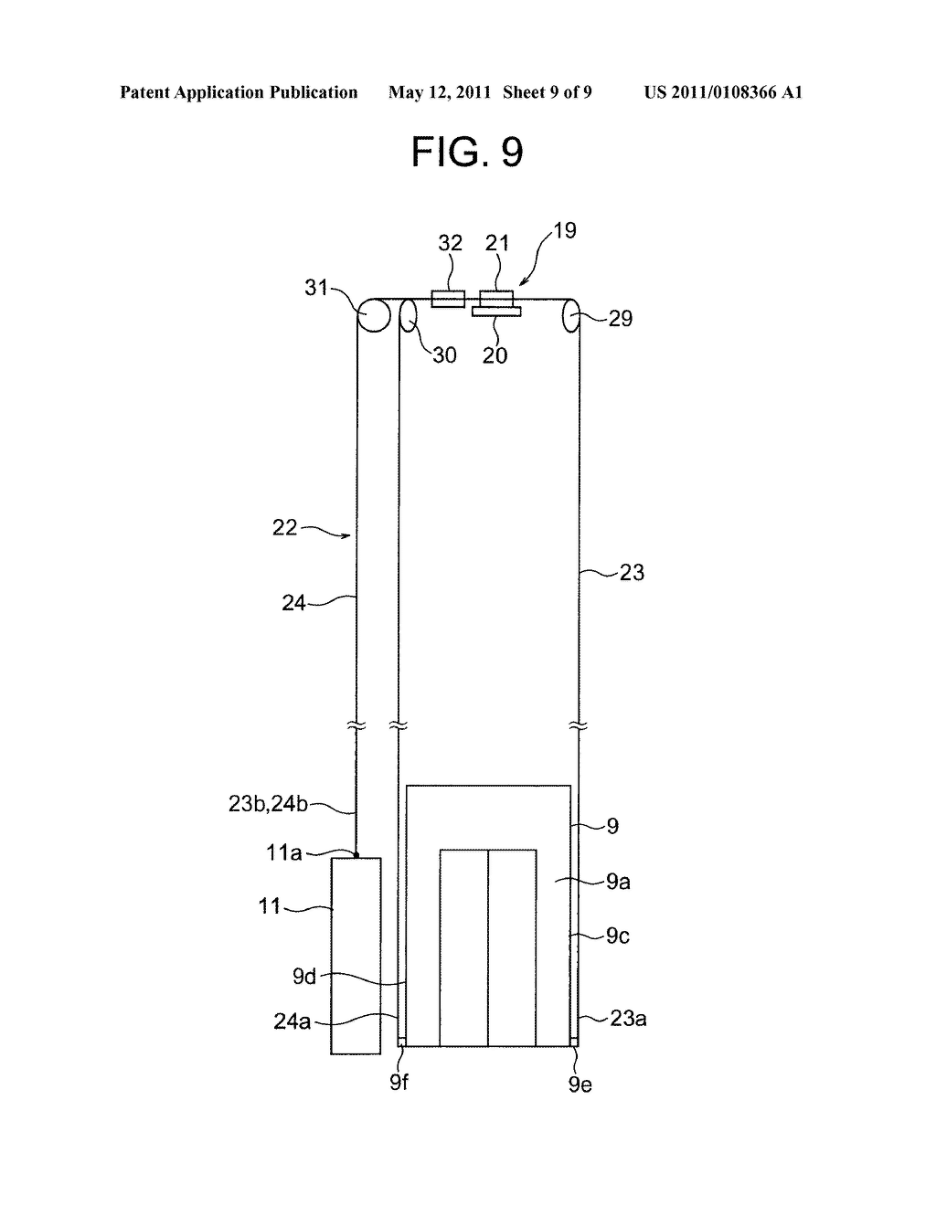 ELEVATOR APPARATUS - diagram, schematic, and image 10