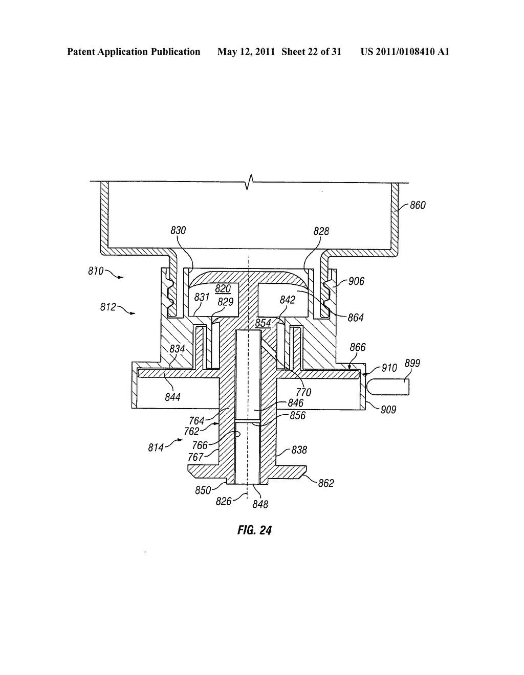 Method and apparatus for generating ozone containing fluid and foam - diagram, schematic, and image 23