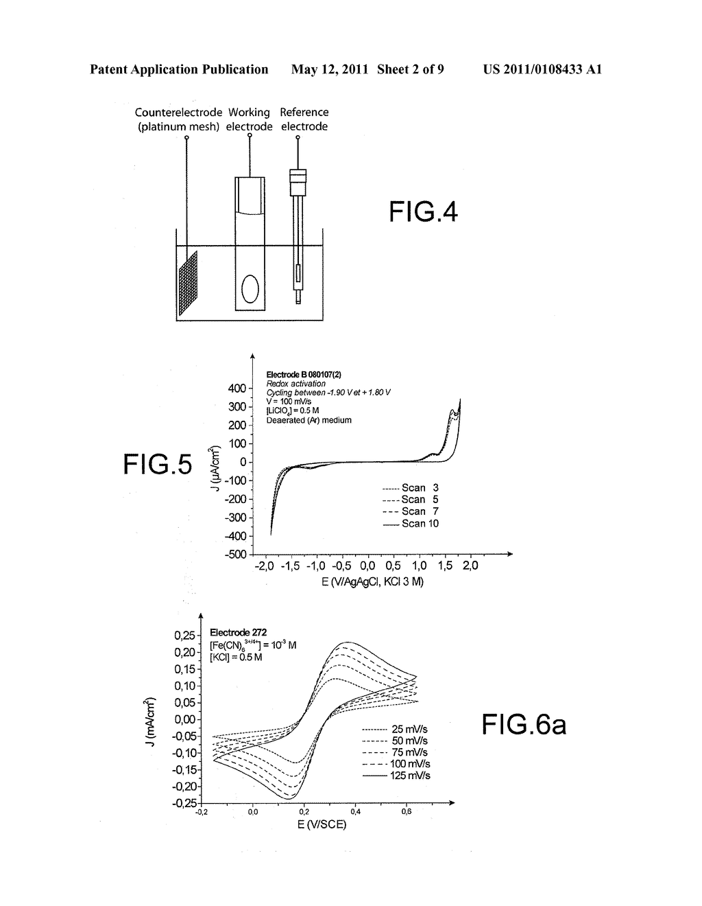 Process for Activating a Diamond-Based Electrode, Electrode Thus Obtained and Uses Thereof - diagram, schematic, and image 03