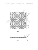 DEVICE FOR A DEVICE FOR THE TREATMENT, COOLING OR STORAGE OF A FLUID SUCH AS A GAS OR A LIQUID diagram and image