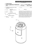 Lip protector for use on canned beverages diagram and image