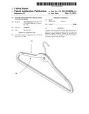 NESTABLE HANGER WITH ARTICULATING INTEGRATED HOOK diagram and image