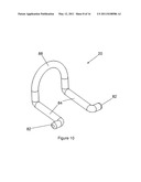 NESTABLE HANGER WITH ARTICULATING INTEGRATED HOOK diagram and image