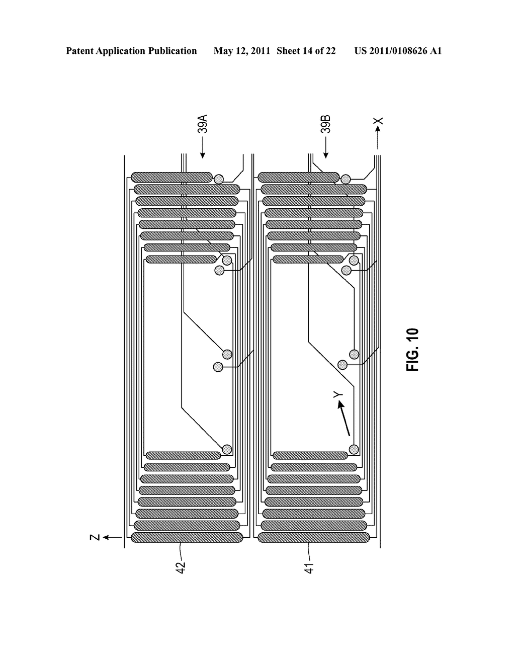 ELECTRONIC CARD AND METHOD FOR GENERATING A MAGNETIC FIELD FROM SWIPING THE ELECTRONIC CARD THROUGH A CARD READER - diagram, schematic, and image 15