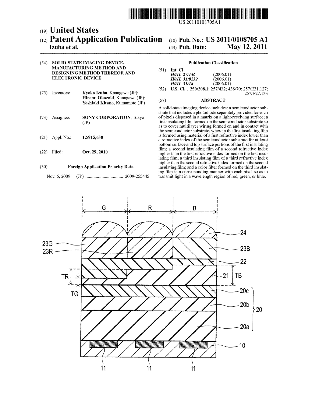 SOLID-STATE IMAGING DEVICE, MANUFACTURING METHOD AND DESIGNING METHOD THEREOF, AND ELECTRONIC DEVICE - diagram, schematic, and image 01