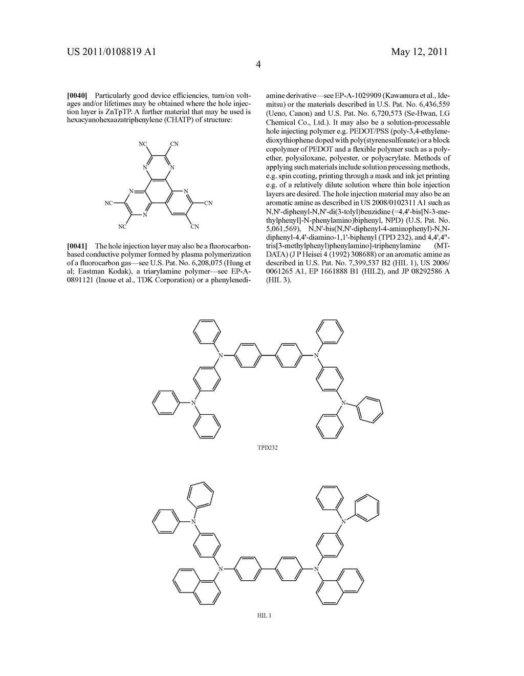 COMPOUNDS HAVING ELECTRON TRANSPORT PROPERTIES, THEIR PREPARATION AND USE - diagram, schematic, and image 08