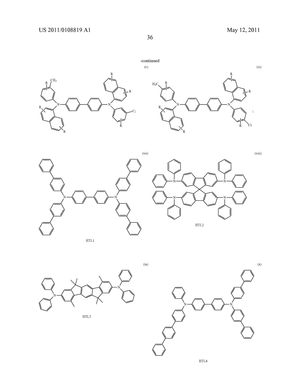 COMPOUNDS HAVING ELECTRON TRANSPORT PROPERTIES, THEIR PREPARATION AND USE - diagram, schematic, and image 40