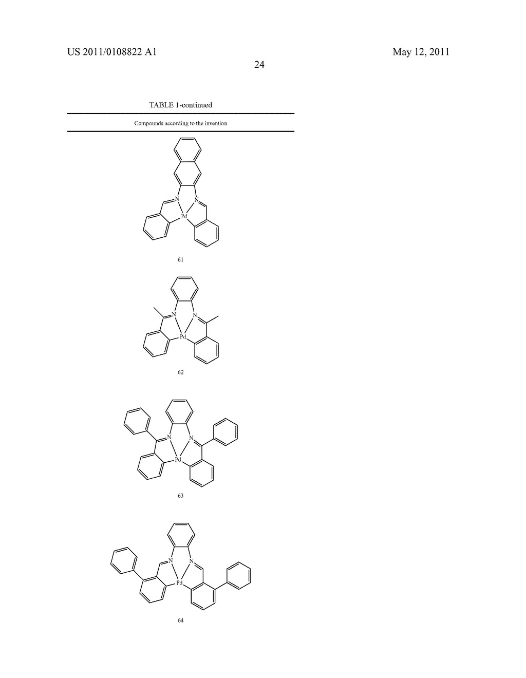 MATERIALS FOR ORGANIC ELECTROLUMINESCENT DEVICES - diagram, schematic, and image 25