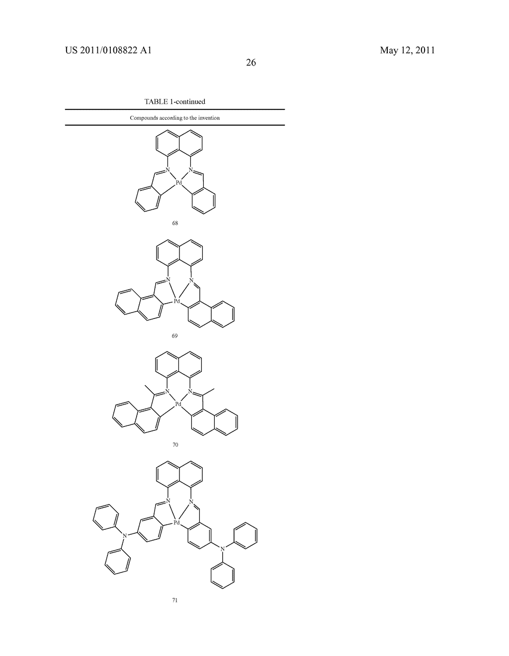 MATERIALS FOR ORGANIC ELECTROLUMINESCENT DEVICES - diagram, schematic, and image 27