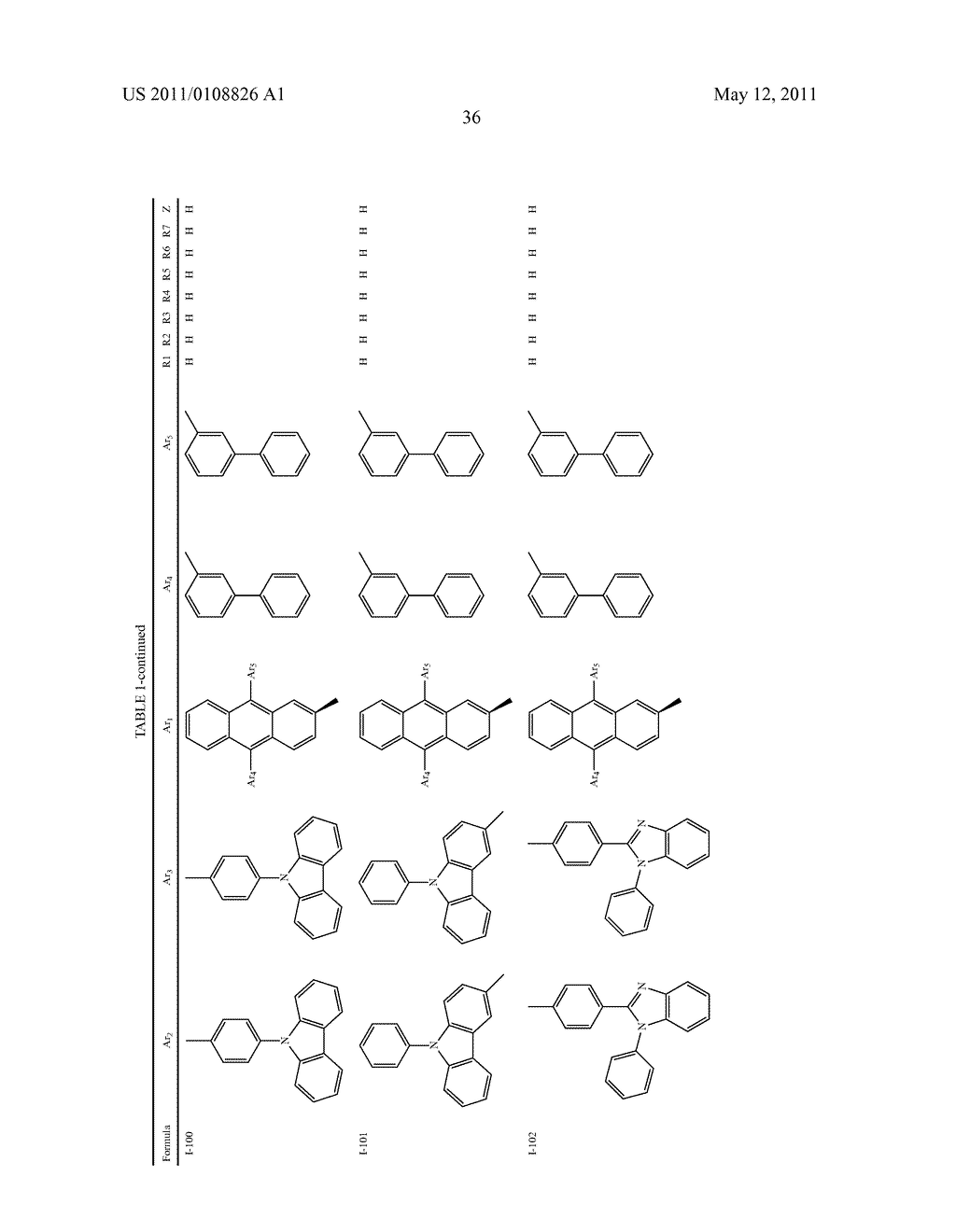 ANTHRACENE DERIVATIVE AND AN ORGANIC ELECTRONIC DEVICE USING THE SAME - diagram, schematic, and image 38