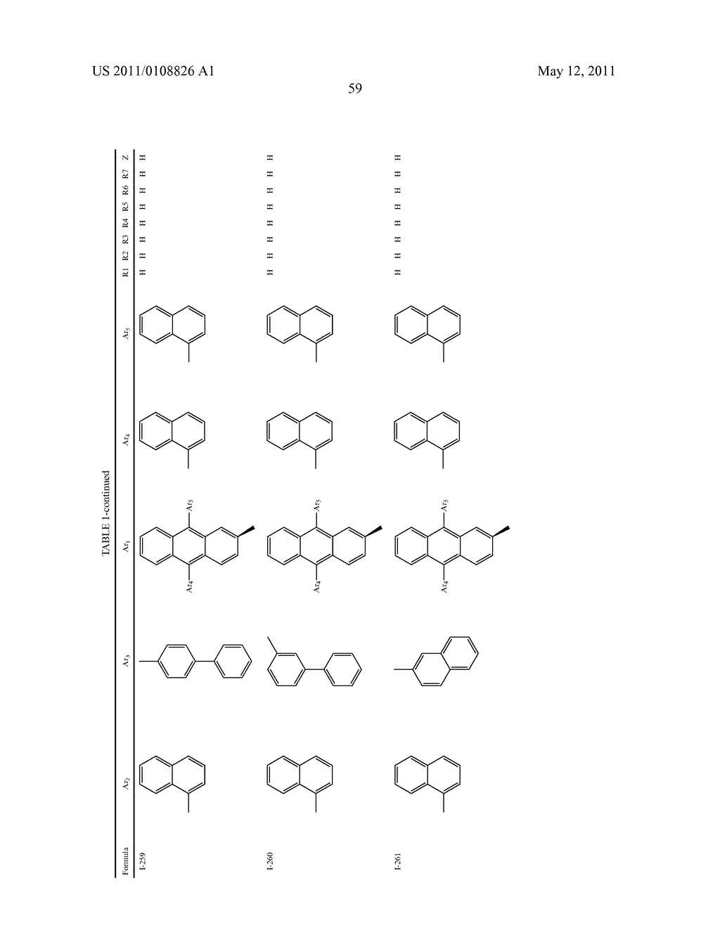 ANTHRACENE DERIVATIVE AND AN ORGANIC ELECTRONIC DEVICE USING THE SAME - diagram, schematic, and image 61