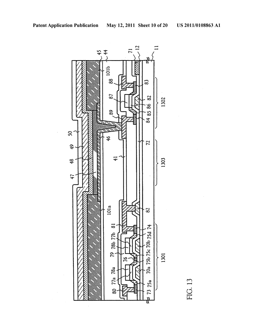 METHOD FOR MANUFACTURING AN ELECTRO-OPTICAL DEVICE - diagram, schematic, and image 11