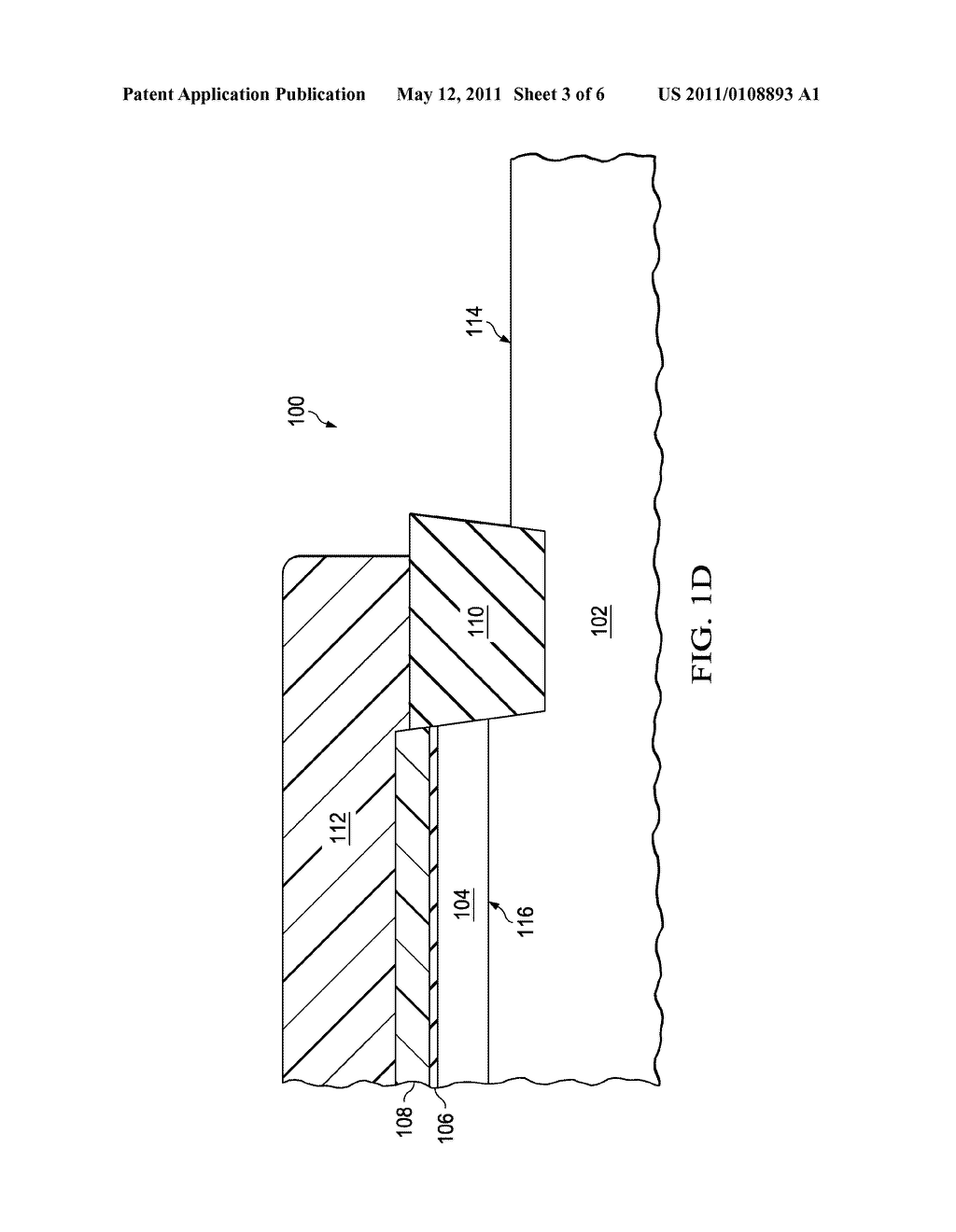 INTEGRATION SCHEME FOR CHANGING CRYSTAL ORIENTATION IN HYBRID ORIENTATION TECHNOLOGY (HOT) USING DIRECT SILICON BONDED (DSB) SUBSTRATES - diagram, schematic, and image 04