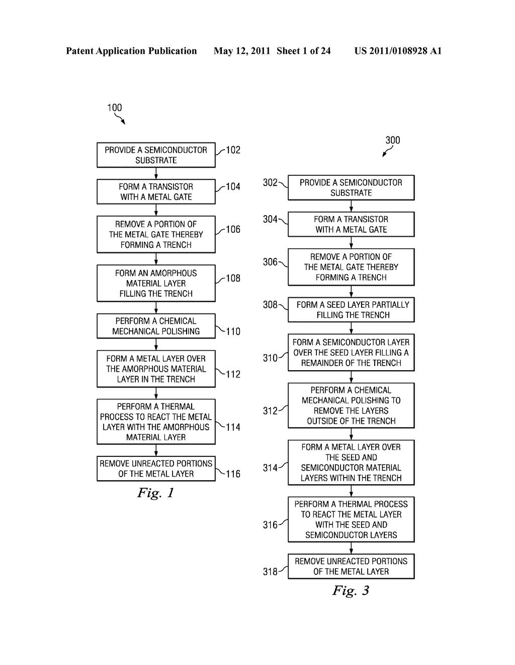 METHOD FOR FORMING HIGH-K METAL GATE DEVICE - diagram, schematic, and image 02