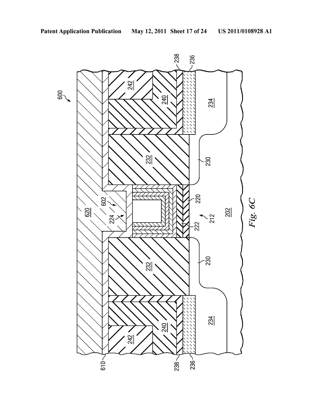 METHOD FOR FORMING HIGH-K METAL GATE DEVICE - diagram, schematic, and image 18