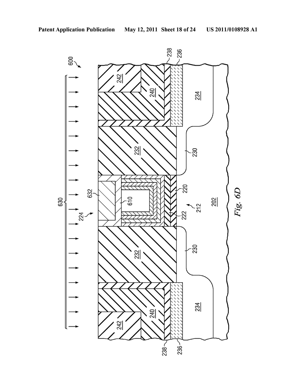 METHOD FOR FORMING HIGH-K METAL GATE DEVICE - diagram, schematic, and image 19