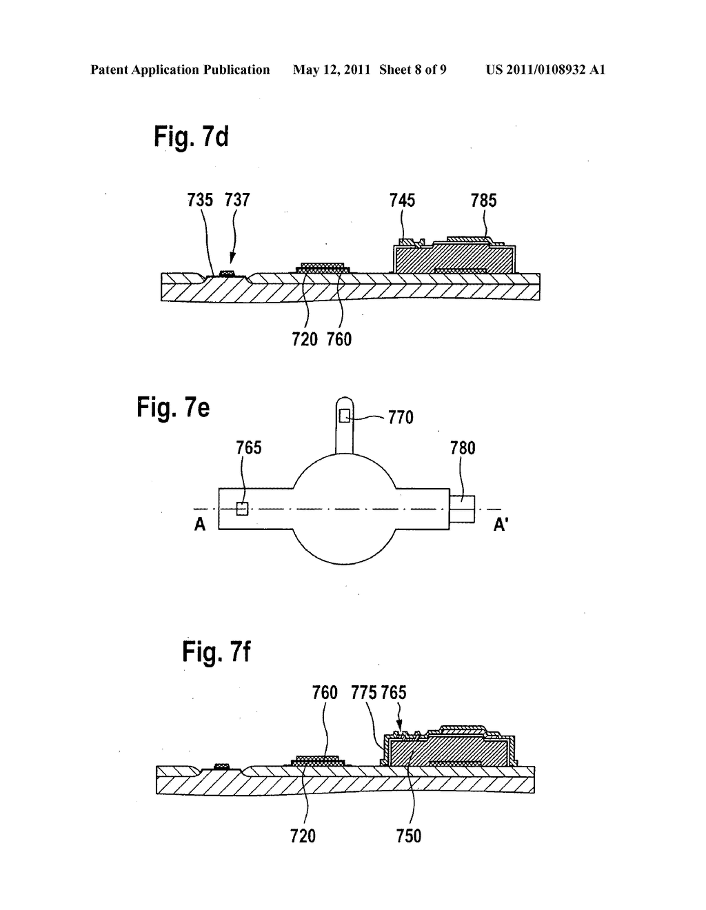 Micromechanical Capacitive Sensor Element - diagram, schematic, and image 09