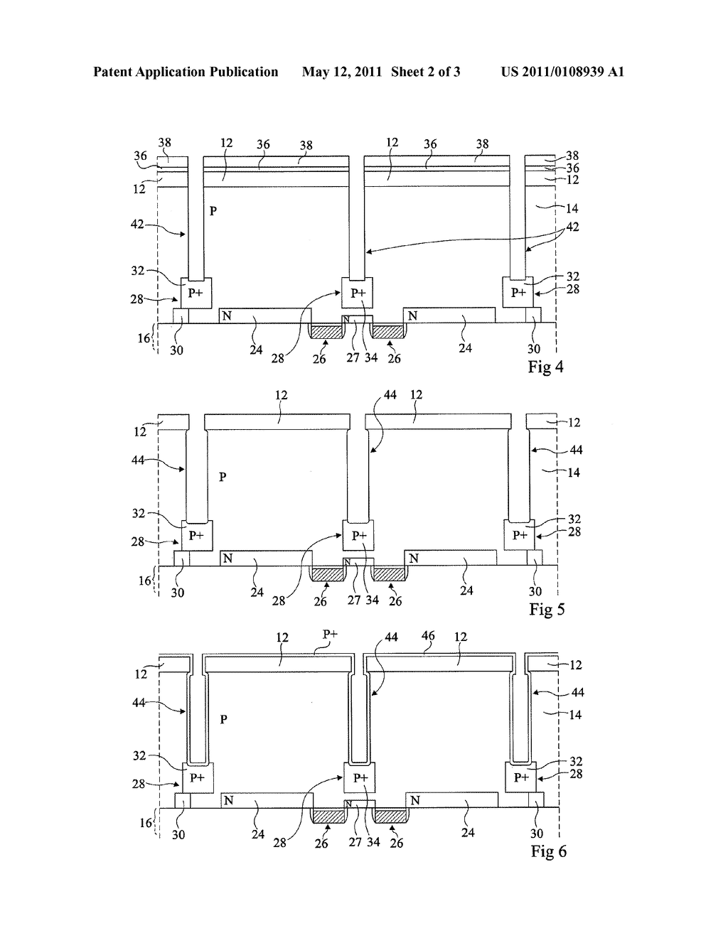 METHOD FOR FORMING A BACK-SIDE ILLUMINATED IMAGE SENSOR - diagram, schematic, and image 03