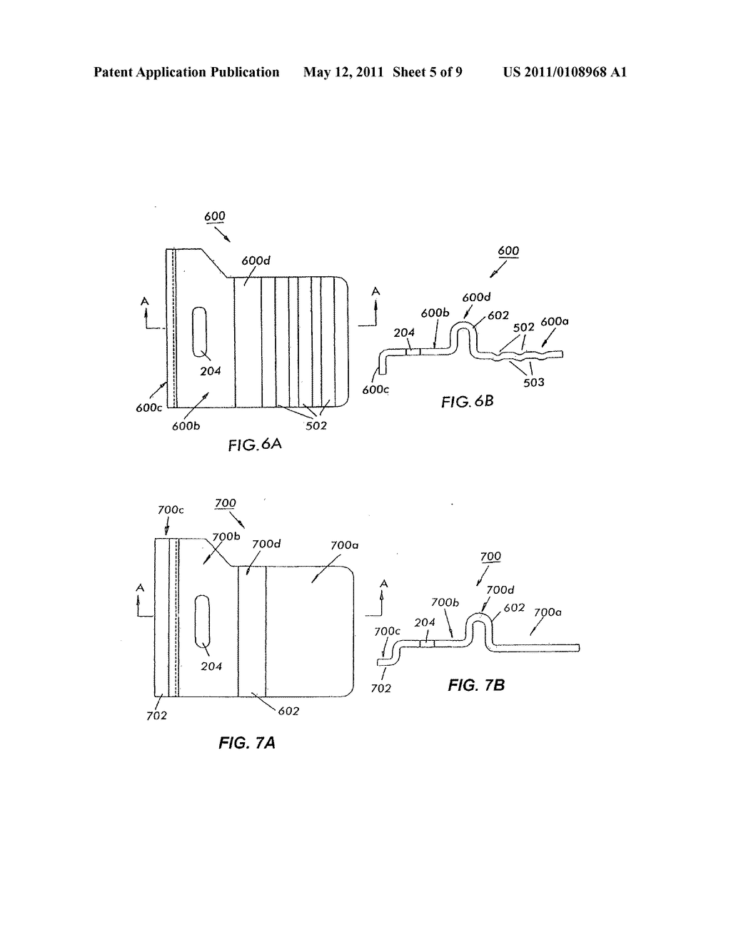 Semiconductor package with metal straps - diagram, schematic, and image 06