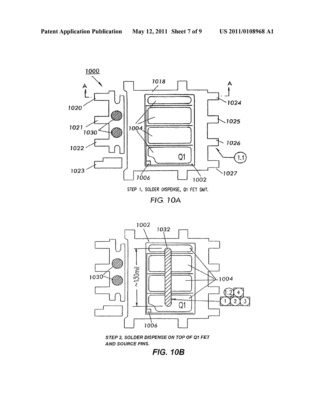 Semiconductor package with metal straps - diagram, schematic, and image 08