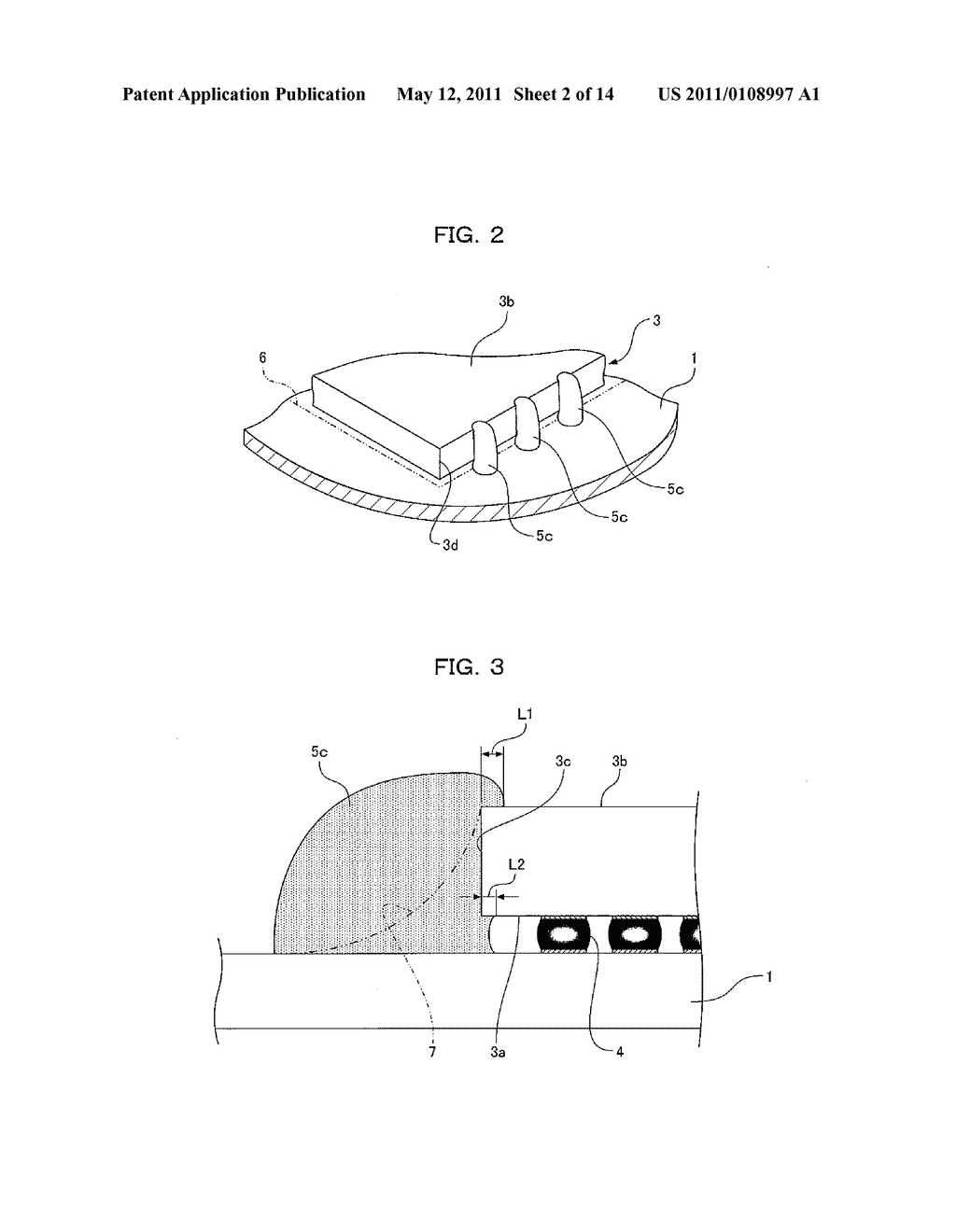 MOUNTING METHOD AND MOUNTING STRUCTURE FOR SEMICONDUCTOR PACKAGE COMPONENT - diagram, schematic, and image 03