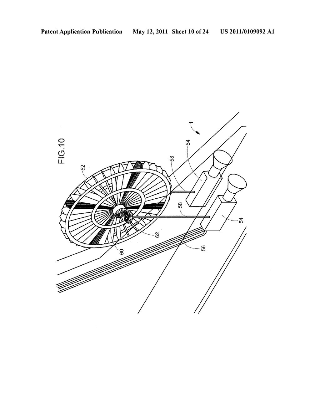 WINDMILL ELECTRIC GENERATOR FOR HYDROELECTRIC POWER SYSTEM - diagram, schematic, and image 11