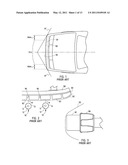 ENERGY ABSORBER WITH LOBES PROVIDING UNIFORM PEDESTRIAN IMPACT diagram and image