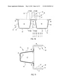 ENERGY ABSORBER WITH LOBES PROVIDING UNIFORM PEDESTRIAN IMPACT diagram and image