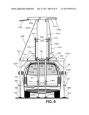 Equipping a vehicle roof with a collapsible platform convertible to general living space diagram and image