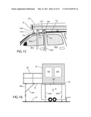 Equipping a vehicle roof with a collapsible platform convertible to general living space diagram and image