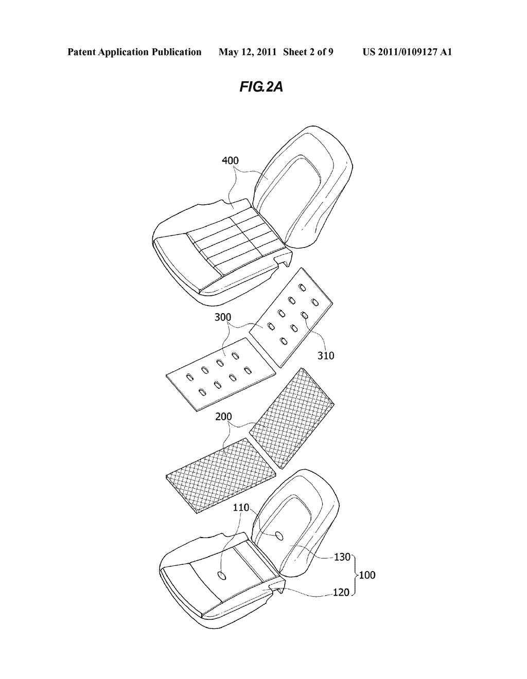 VEHICLE SEAT FOR COOLING AND HEATING - diagram, schematic, and image 03
