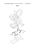 VEHICLE SEAT FOR COOLING AND HEATING diagram and image