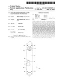 LOCK MECHANISM FOR FIXING A SLIDE BAR IN EITHER OF TWO POSITIONS diagram and image