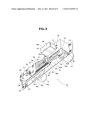 LOCK MECHANISM FOR FIXING A SLIDE BAR IN EITHER OF TWO POSITIONS diagram and image