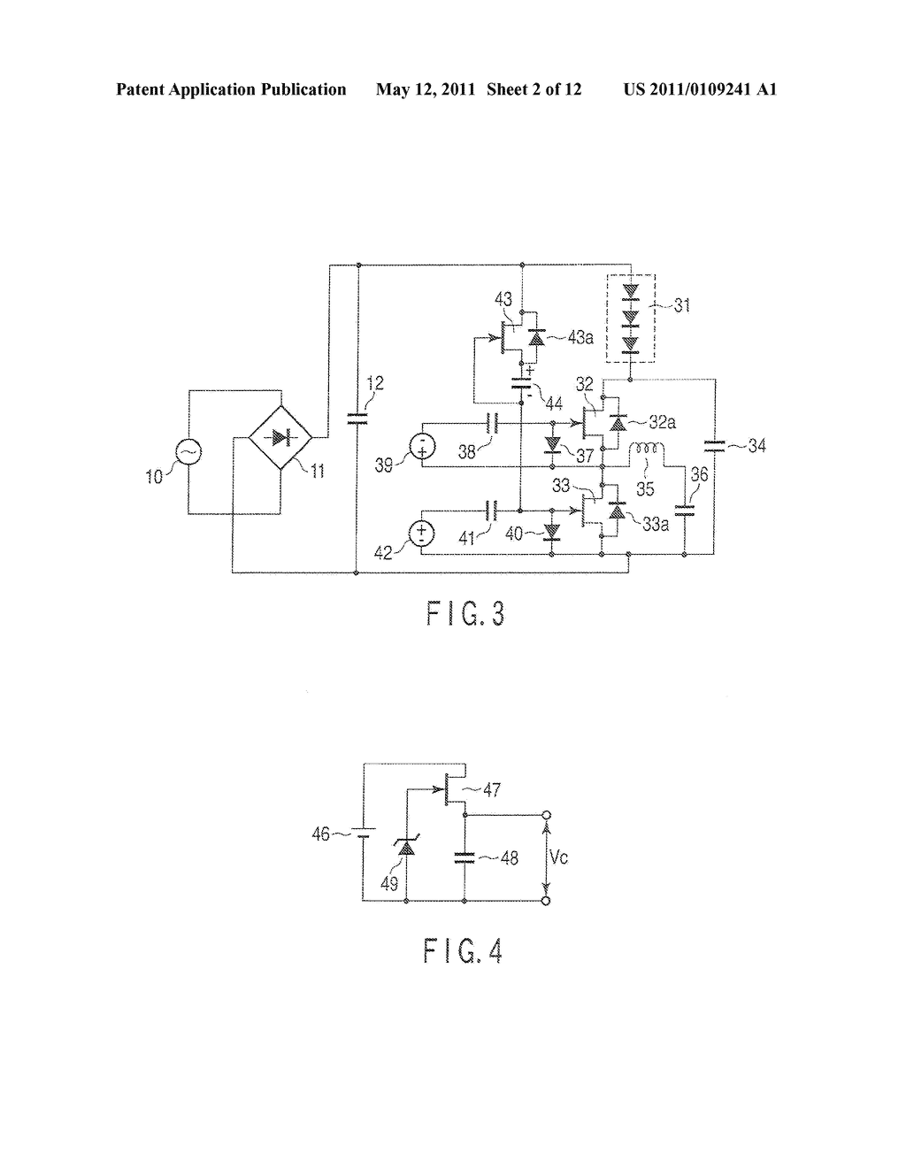 LED LIGHTING DEVICE AND ILLUMINATING DEVICE - diagram, schematic, and image 03