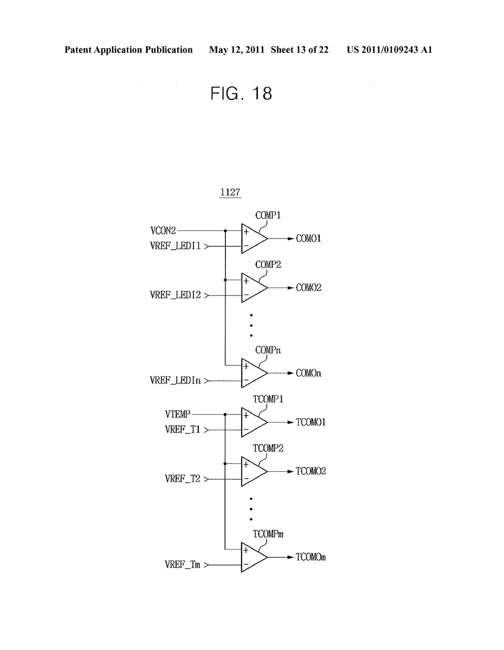 CIRCUIT AND METHOD OF DRIVING LIGHT EMITTING DIODES, AND LIGHT EMITTING DIODE SYSTEM HAVING THE SAME - diagram, schematic, and image 14