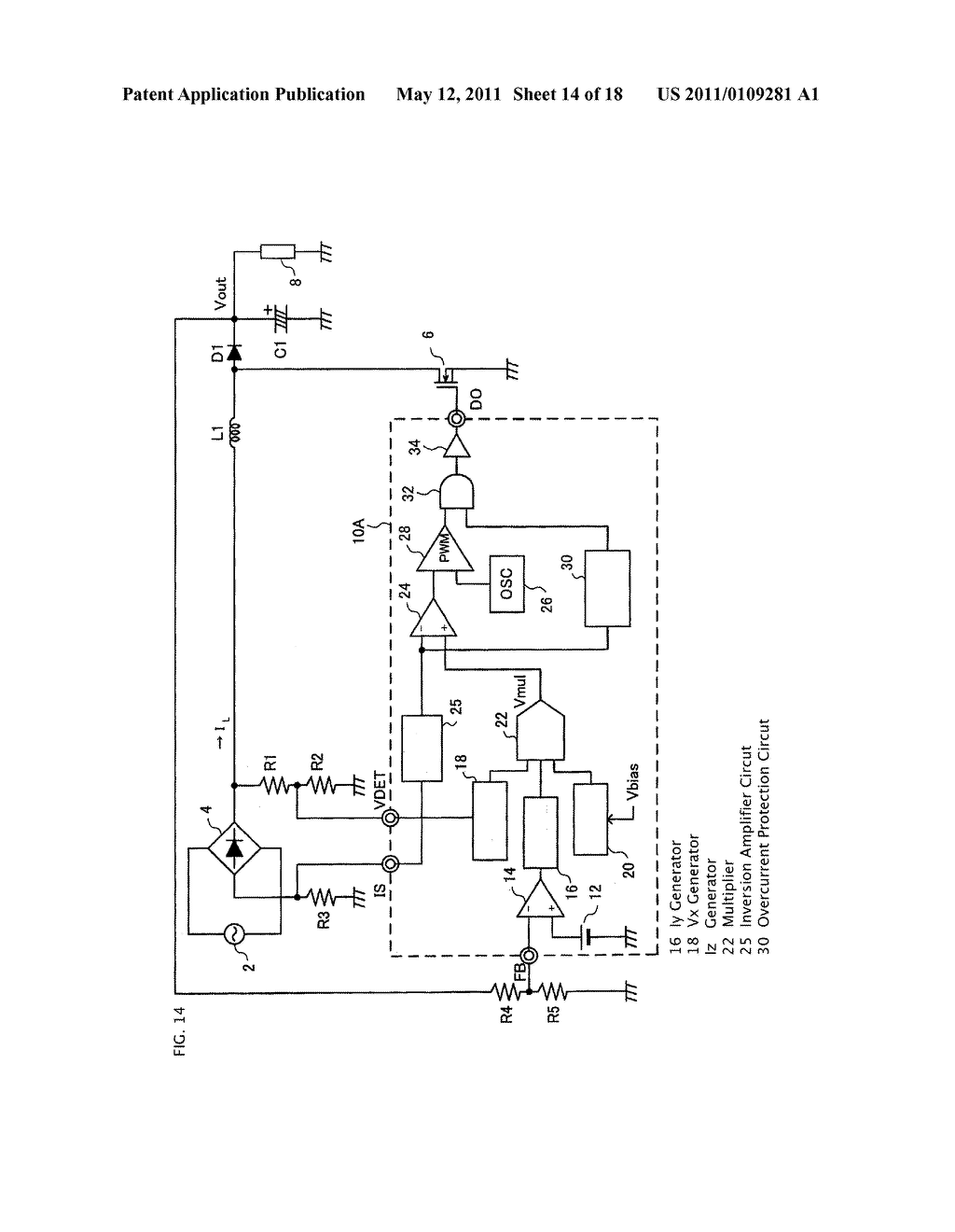 POWER FACTOR CORRECTION TYPE SWITCHING POWER SUPPLY UNIT - diagram, schematic, and image 15