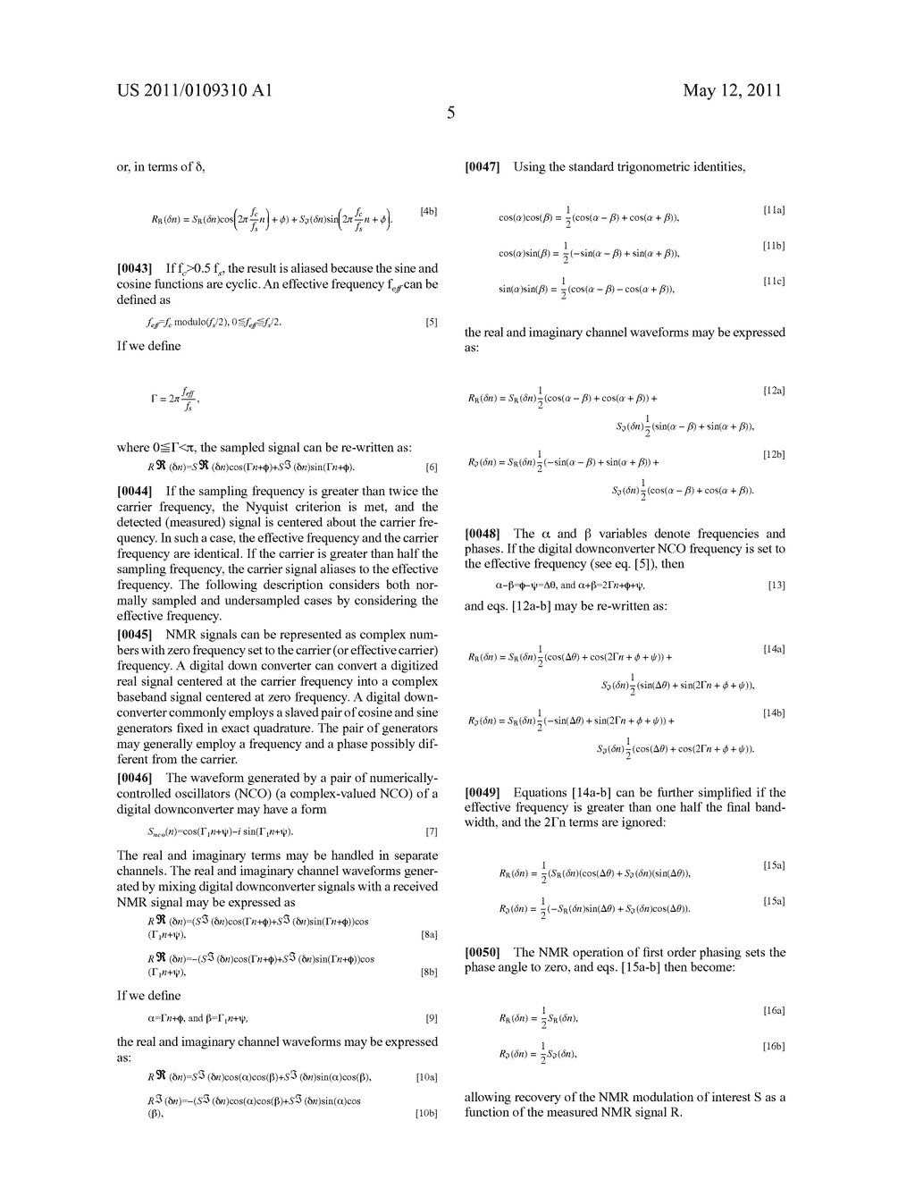 DIGITAL NMR SIGNAL PROCESSING SYSTEMS AND METHODS - diagram, schematic, and image 10