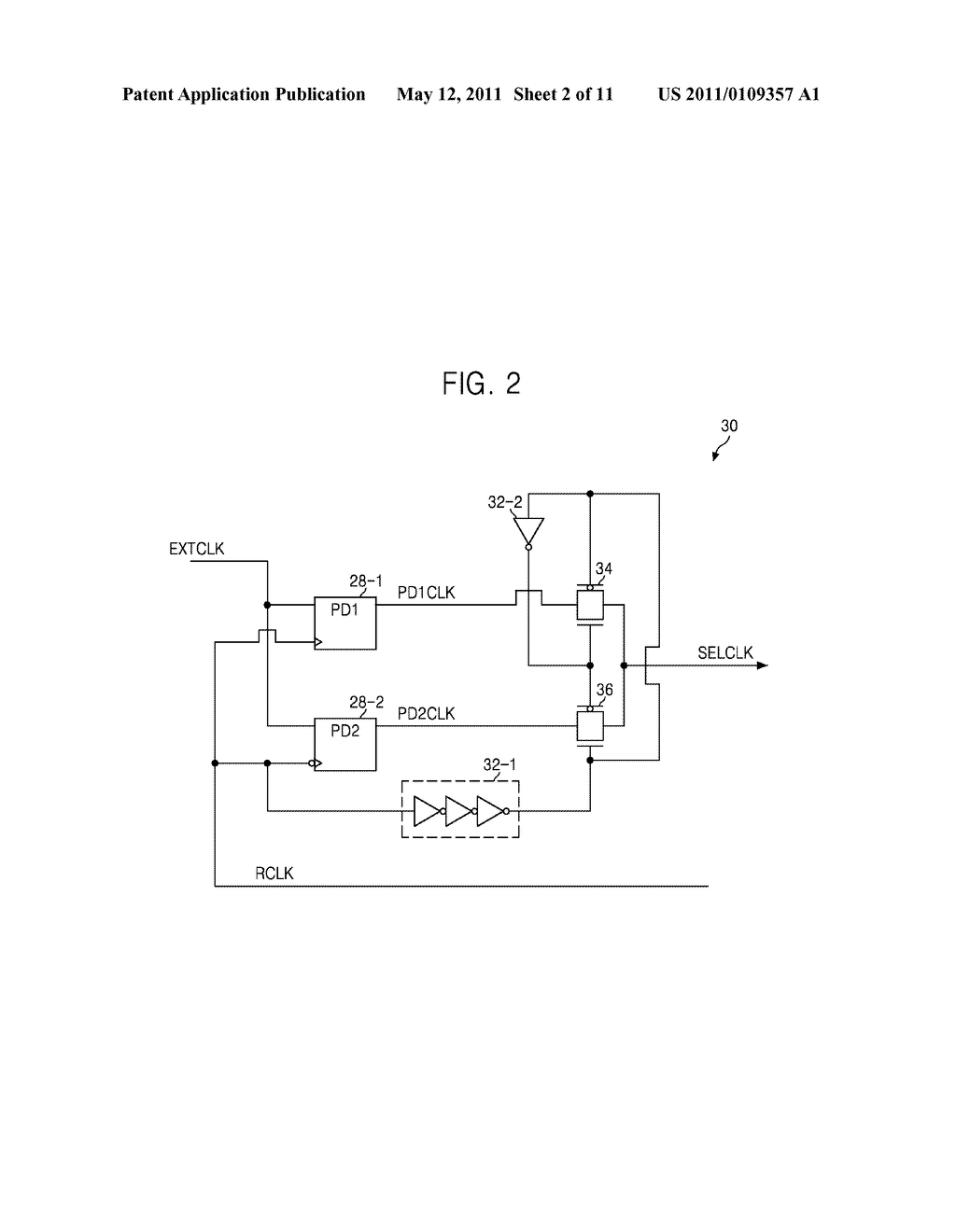 DELAY LOCKED LOOP CIRCUIT AND SEMICONDUCTOR DEVICE HAVING THE DELAY LOCKED LOOP CIRCUIT - diagram, schematic, and image 03