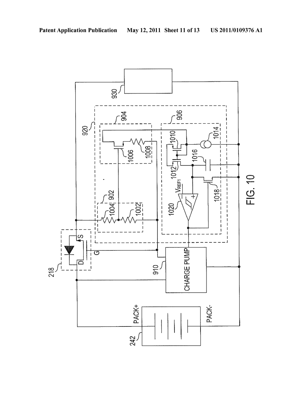 CIRCUITS AND METHODS FOR CONTROLLING A CHARGE PUMP SYSTEM - diagram, schematic, and image 12