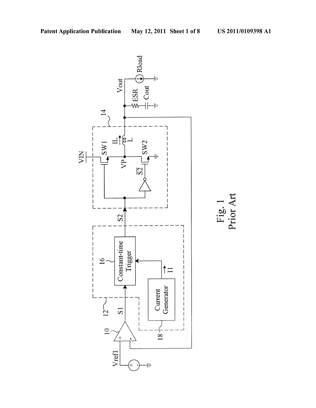 FIXED-FREQUENCY CONTROL CIRCUIT AND METHOD FOR PULSE WIDTH MODULATION - diagram, schematic, and image 02