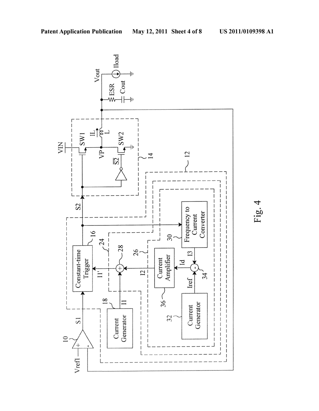 FIXED-FREQUENCY CONTROL CIRCUIT AND METHOD FOR PULSE WIDTH MODULATION - diagram, schematic, and image 05