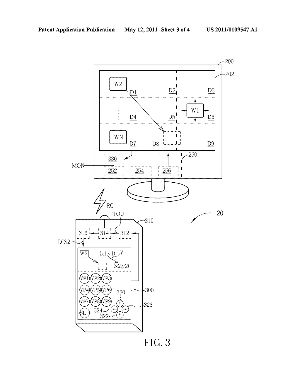 POSITION REMOTE CONTROL SYSTEM FOR WIDGET - diagram, schematic, and image 04